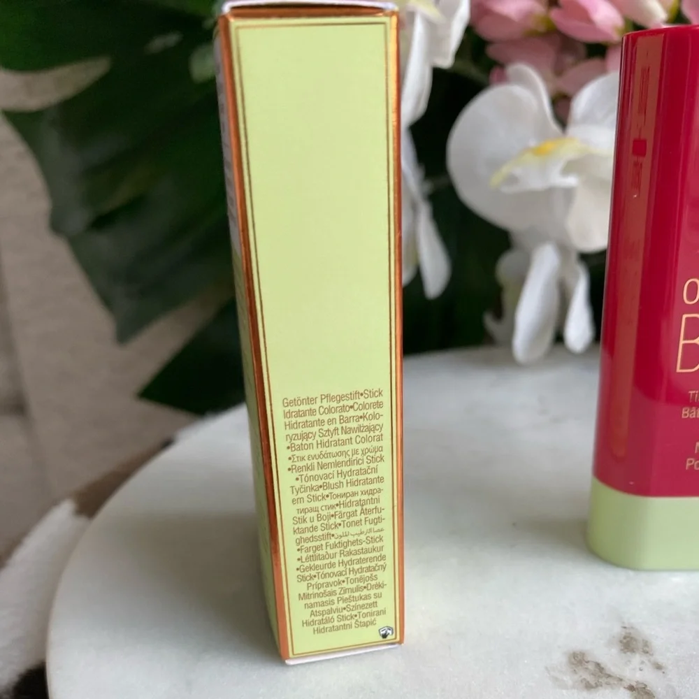 NIB Pixi On-the-Glow Blush Stick in Ruby - Strawberry Red